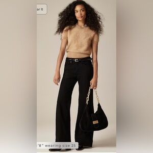 J. Crew Black Flare & Wide Leg Jeans